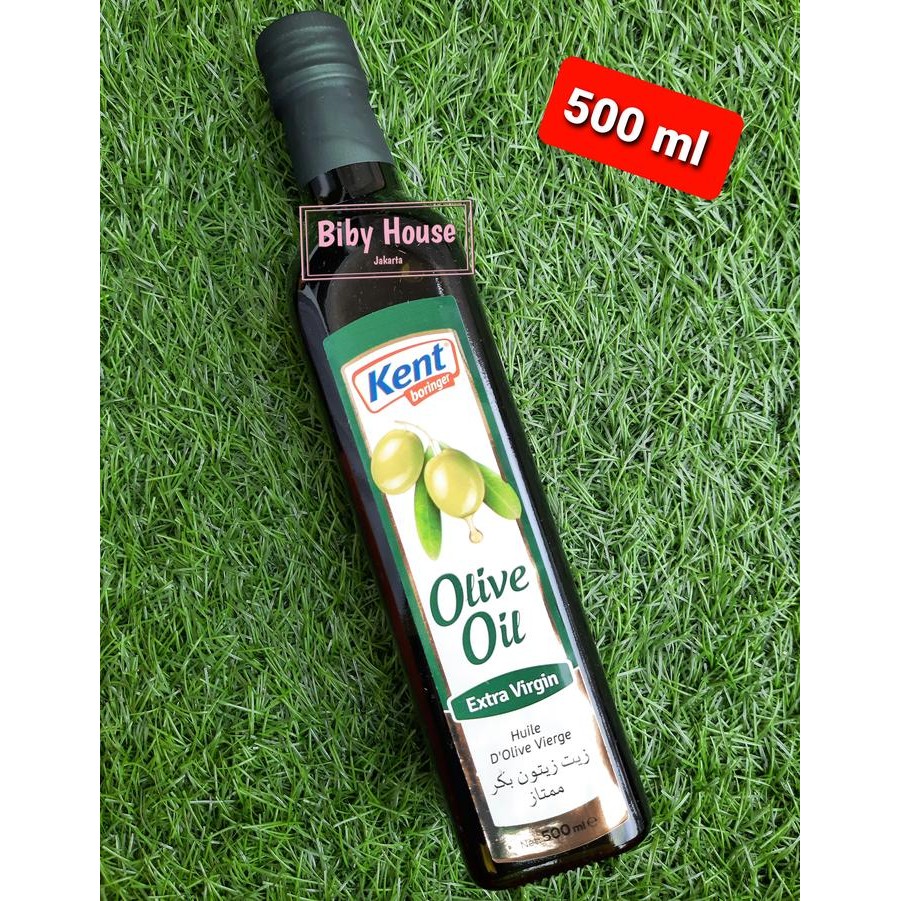[zerov] MINYAK ZAITUN OLIVE OIL EXTRA VIRGIN /KENT OLIVE OIL ORIGINAL HALAL - 500 ml