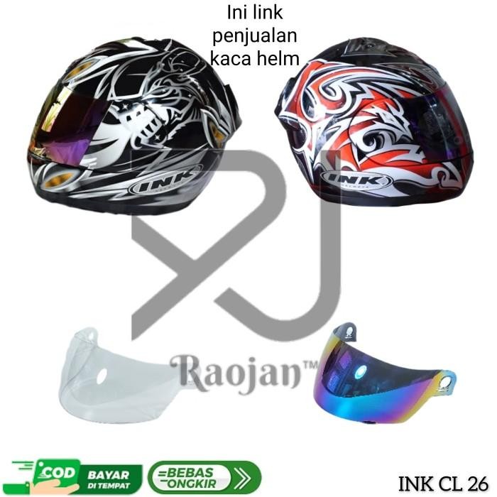 Kaca helm INK CL 26 Visor helm INK CL26