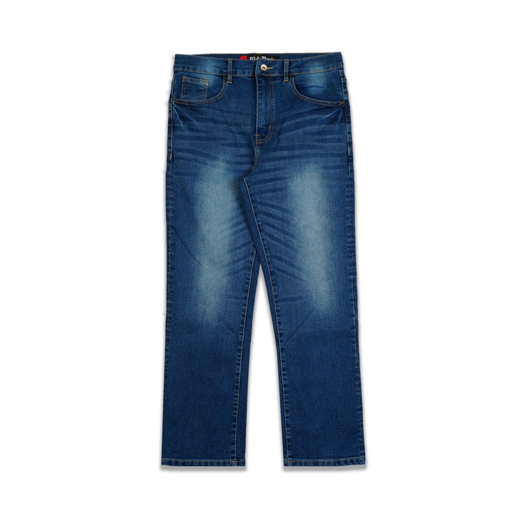 Kick Denim - Celana Panjang Denim Pria Dark Blue Wash Basic | Lp DNM RACLES