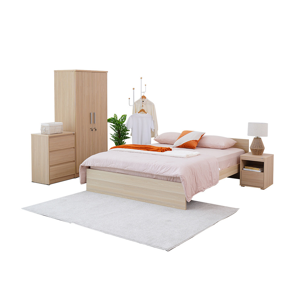 Informa Rana Set Kamar Tidur Maple - Cokelat Set Bedroom Furniture Kamar Tidur Set Tempat Tidur Lema