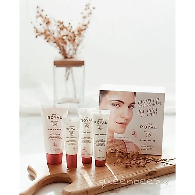 Jafra Royal Luna White Travel Size free  pensil alis