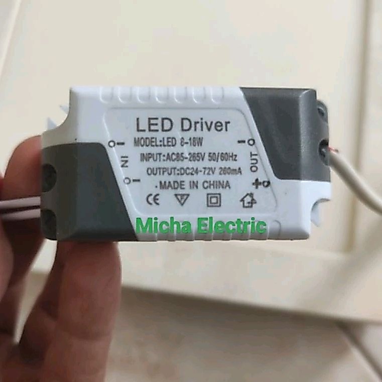 LED Driver Downlight 4-7W/ 8-18W/ 12-24W / Trafo Adaptor LED Panel
