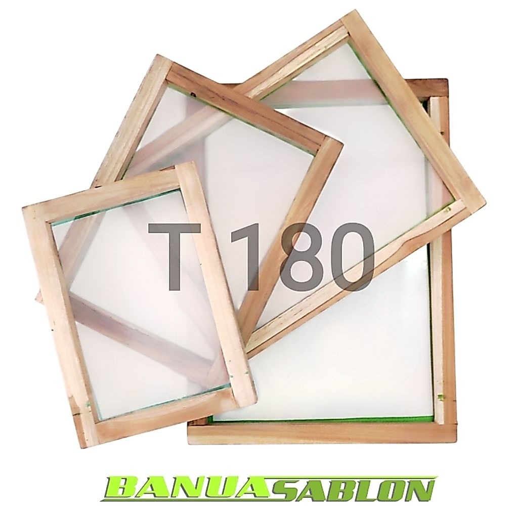 Screen Sablon Bingkai Kayu T 180