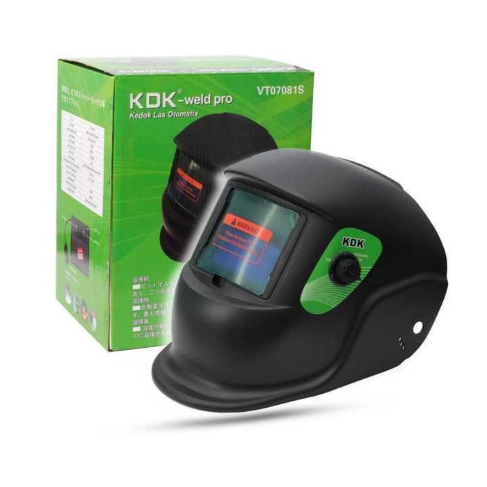 Helm Kedok Topeng Las Kacamata LaSOtomatis / Welding Helmet Las Auto Dark Helm Las Otomatis Kedok La