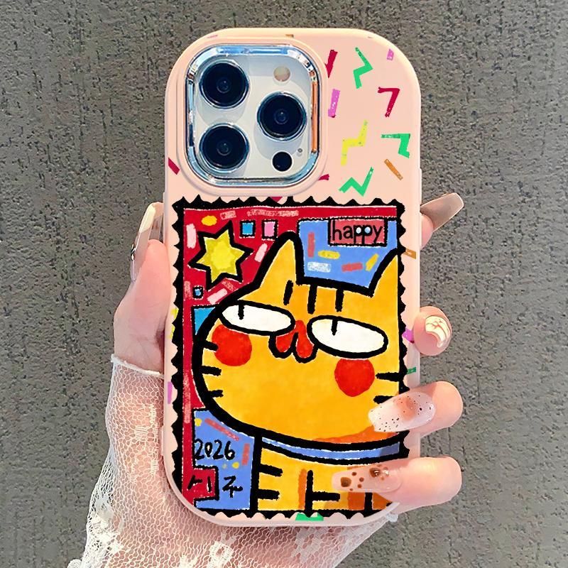 Softcase For Samsung Case A32 5G A34 M32 Silicone Mecaron Lucu Kucing Casing Ponsel