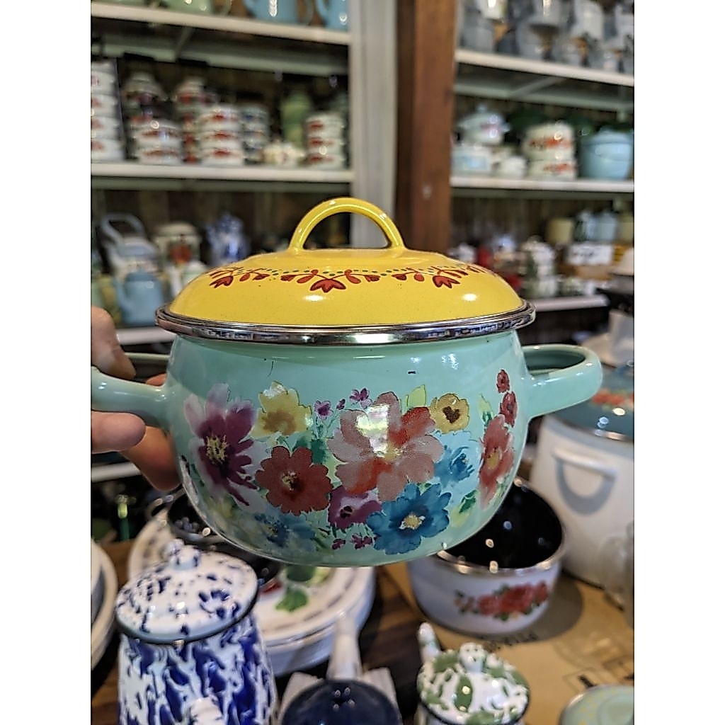 Panci enamel dutch oven casserole pumpkin series