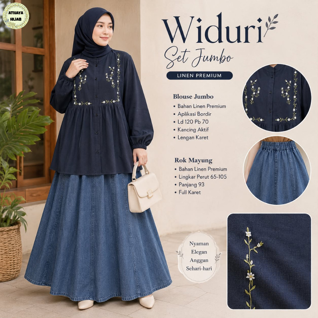 1806    WIDURI JUMBO KARIN AIRIN TISSA SET by AtHAYA   // NOVIISTUFF