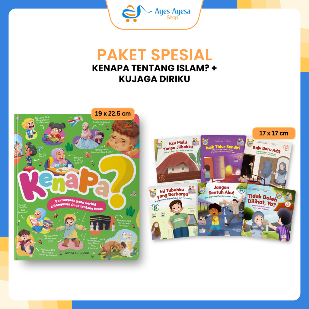 Ziyadbooks Official Buku Kenapa Pertanyaan Yang Sering Ditanyakan Anak Tentang Islam Aku Mau Ingin T