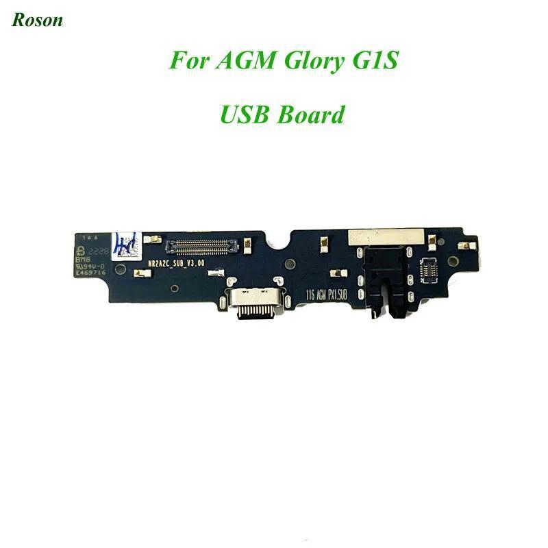 For AGM Glory G1S Plug Charge Board USB Charger Plug Board Module For AGM Glory G1S Mobile Phone Rep