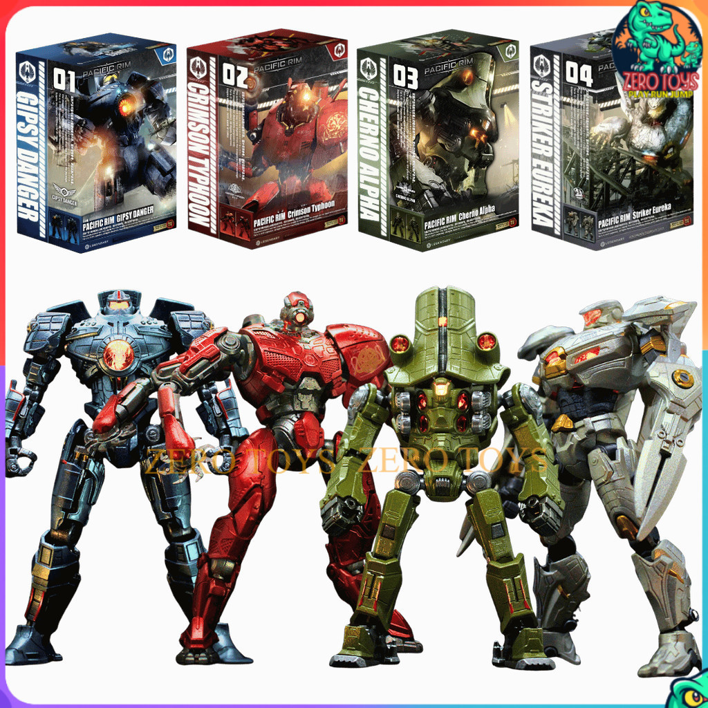 Action Figure Pacific Rim Jaeger Gipsy Danger Crimson Typhoon Model Kit