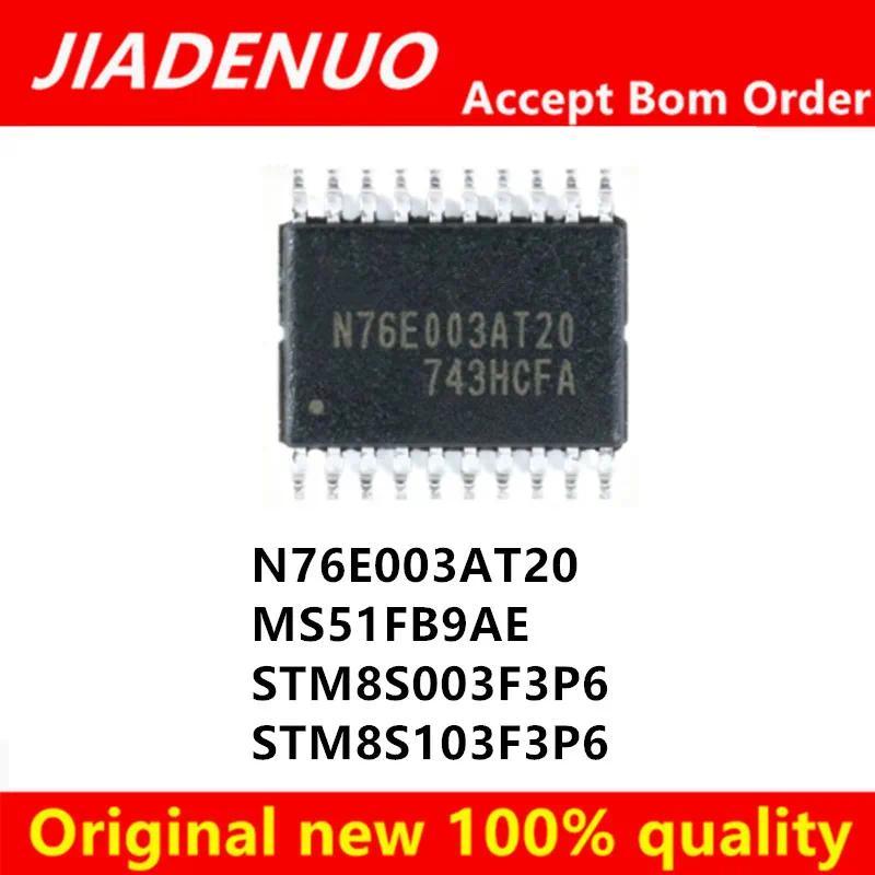 (5 buah) 100% Baru STM8S003F3P6 STM8S103F3P6 8S003F3P6 8S103F3P6 N76E003AT20 MS51FB9AE sop-20 Chipse