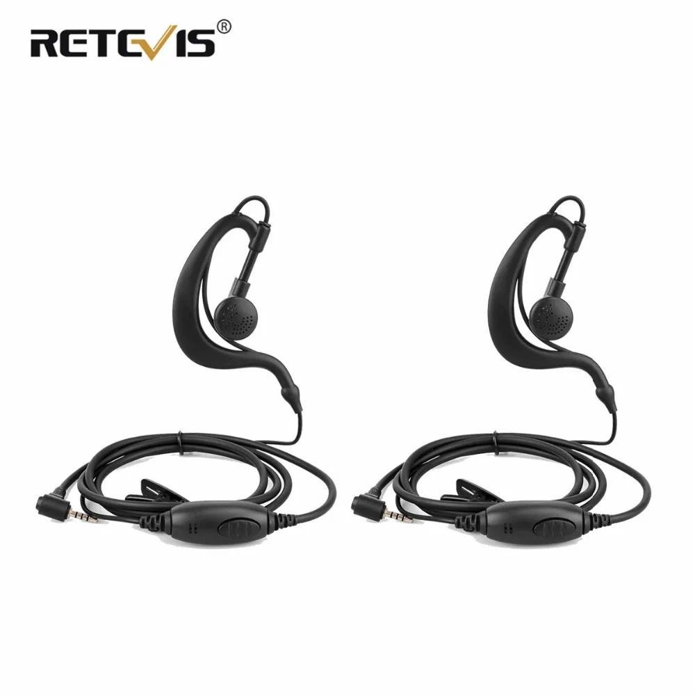 Retevis EE090Z Walkie Talkie Earphone Earpiece 1Pin Walkie Talkie Accessories MIC for Retevis RT87 R