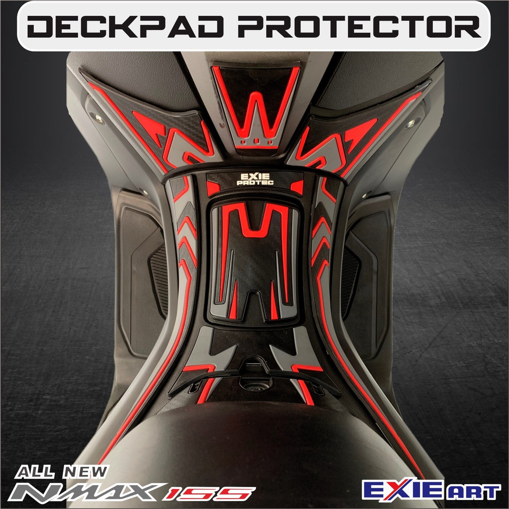(BISA COD) DECKPAD ALL NEW NMAX 2020 - TANKPAD NMAX NEW - AKSESORIS BODY DECK PAD PROTECTOR ALL NEW 