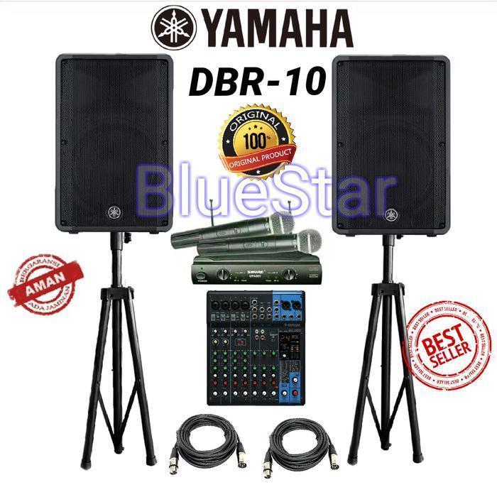 Paket SoundSystem Karaoke Yamaha DBR 10 - MG10XU ORIGINAL