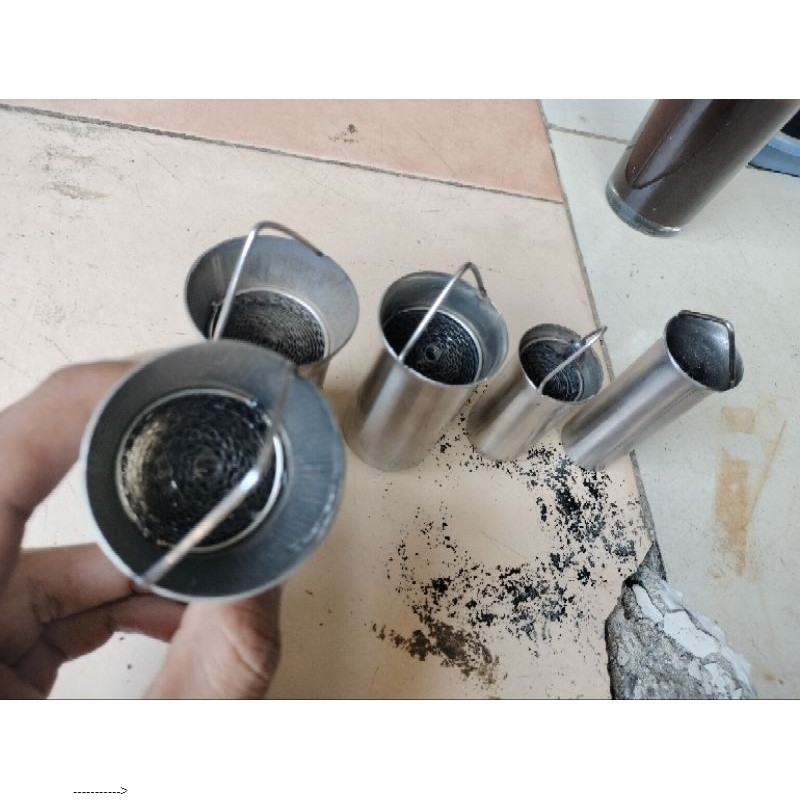 UNIVERSAL DB KILLER PEREDAM SUARA KNALPOT RACING INLET 50-51MM WRX R9 DBS CLD AKRAPOVIC SC YOSHIMURA