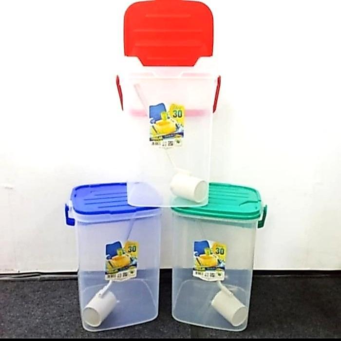 Terlaris Aquarium Es Buah 30 Liter/Toples Es Kelapa+Gayung 30Liter