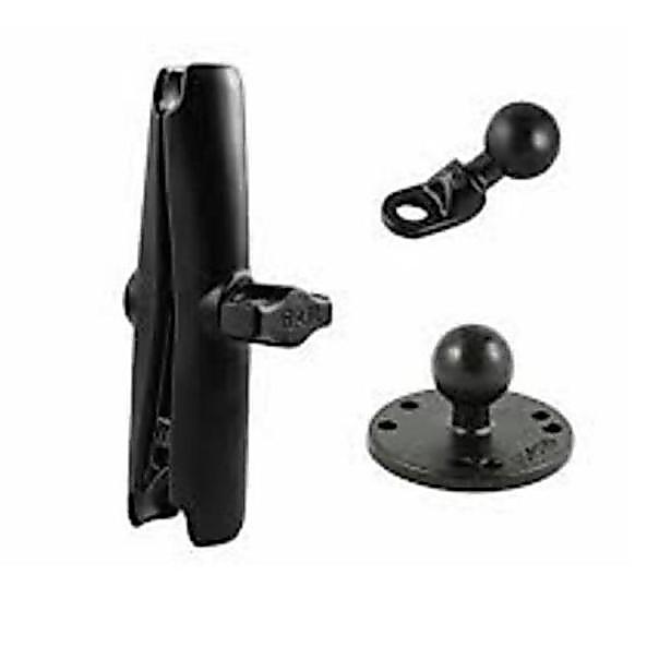 TERMURAH - RAM Bolt Down 6" Arm 1x1 Plate #40073 Rigid Industries Black Finish