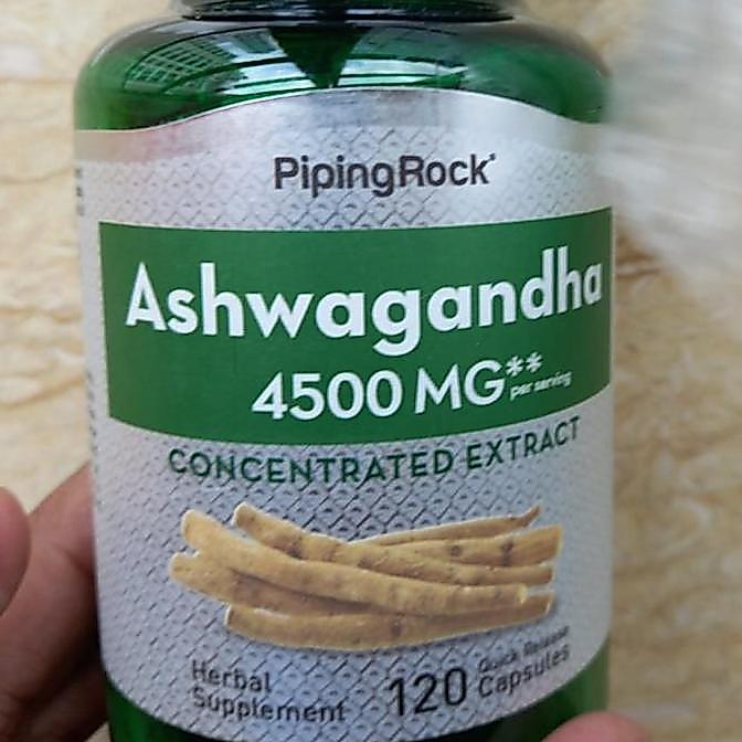Ashwagandha 4500mg 120 tabs - Asli 100% Ori merek pipin