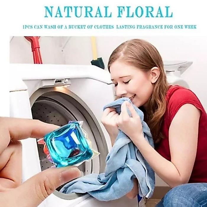 Deterjen Cair Laundry Gel Ball Kapsul Wangi Anti Bakteri