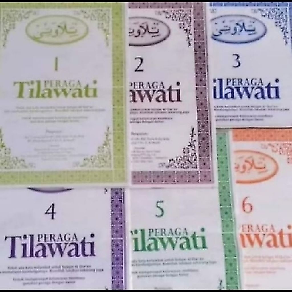 PERAGA TILAWATI JILID 1-6// PERAGA PAUD
