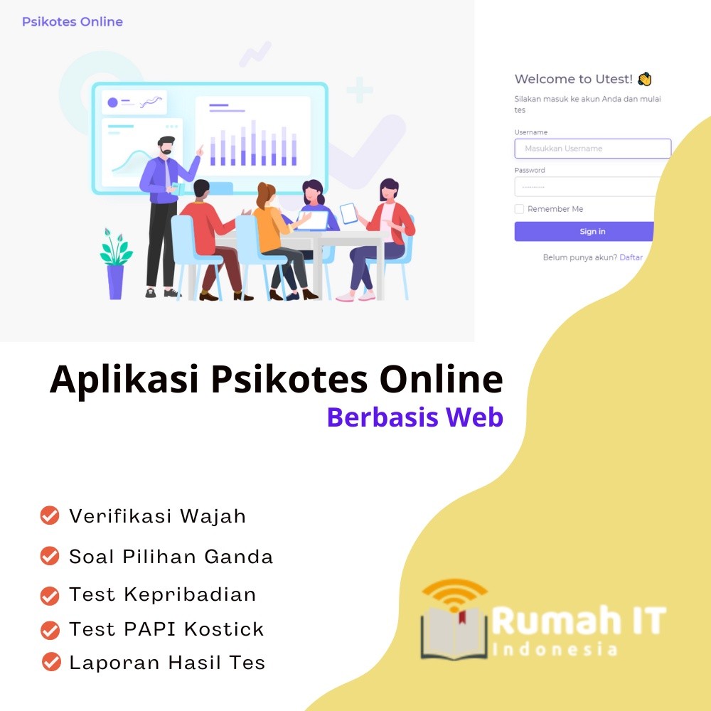 Aplikasi Psikotes Online Berbasis Web