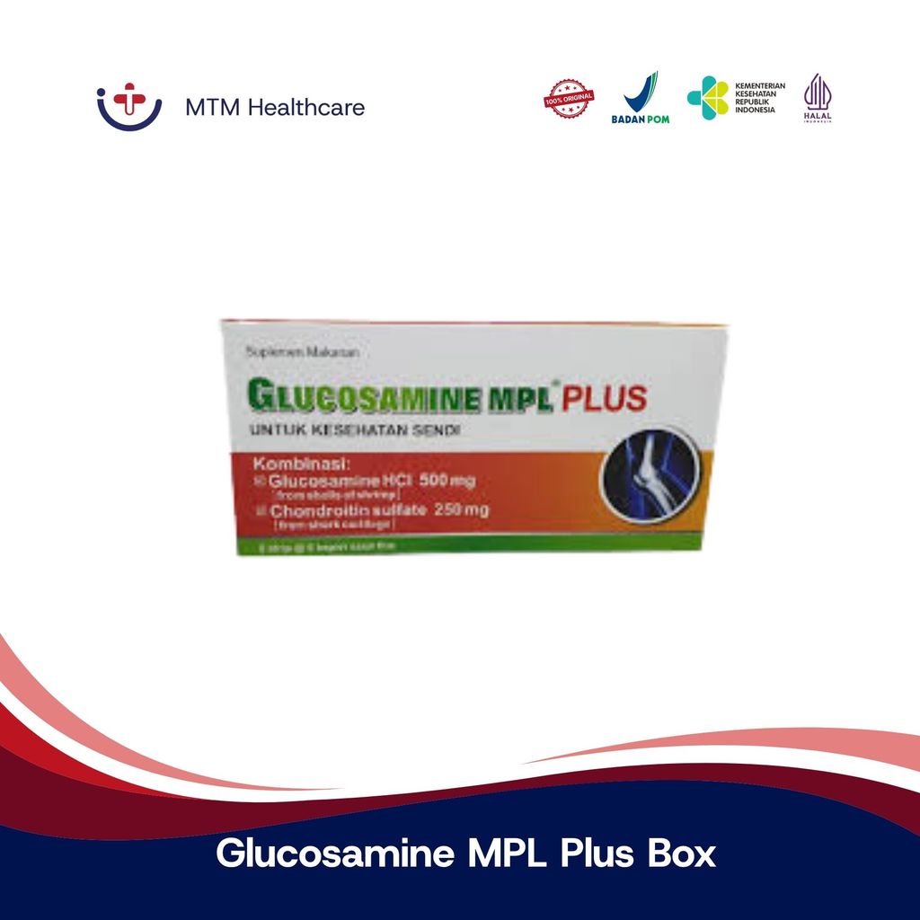 Glucosamine MPL Plus Box Isi 30 Tablet