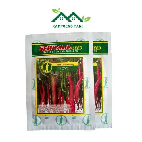 Benih Cabe Keriting NOVI 15gr Toleran Antraknosa Produksi Tinggi