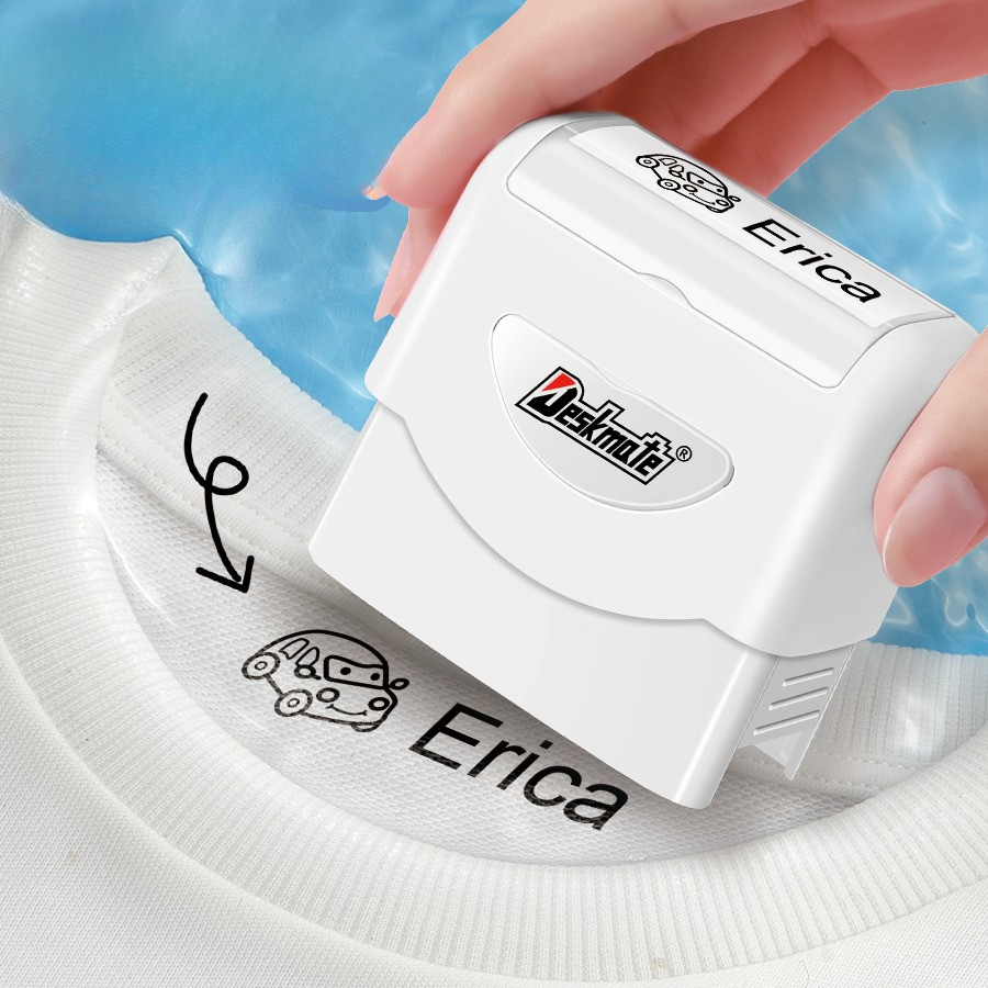 

Large size child’s name stamps Create unique and lasting waterproof for school supplies; perfect for clothes, shoes, bags