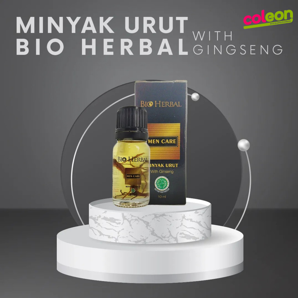 BIO HERBAL MINYAK URUT MEN CARE 10ML BPOM - MINYAK URUT