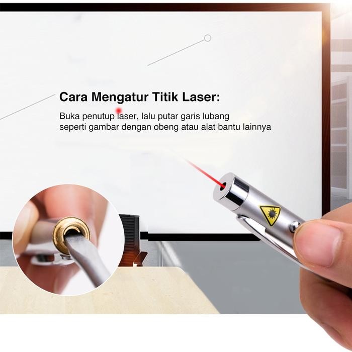 

Deli Laser Pointer Wireless 3 in 1 Pen Laser Presentasi Bisa Sebagai Stik Penunjuk Bisa Ditulis 3934