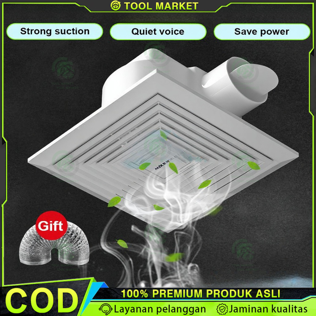 Exhaust Fan/heksos Penyedot Asap Dapur/heksos Penyedot Ruangan/hexos Penyedot Udara Ruangan Panas/he