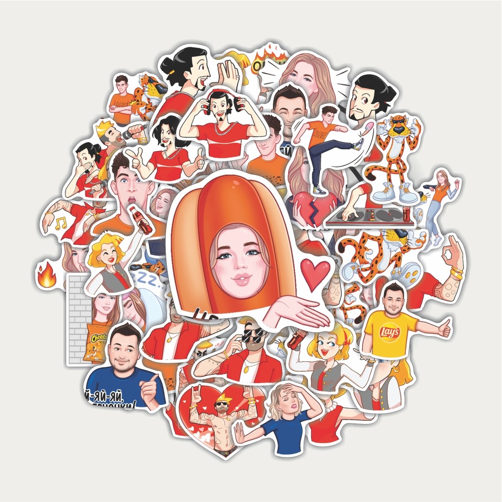 

Sticker Pack Stiker Maskot Lays | Sticker TUMBLR | Stiker LAPTOP KOPER HELMP