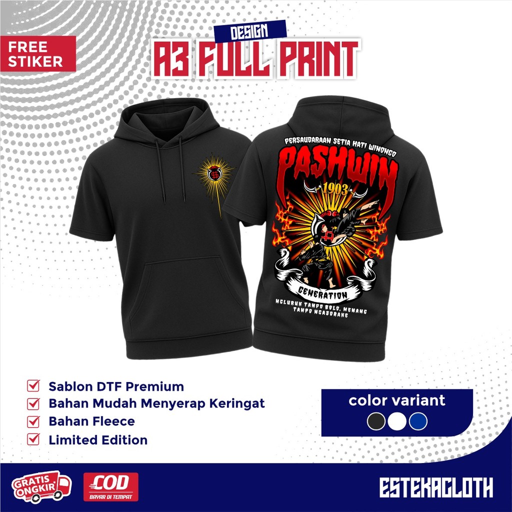 Ts-HOODIE PSHW PASHWIN NGLURUK TANPO BOLO - TS HOODIE PSHW TERBARU