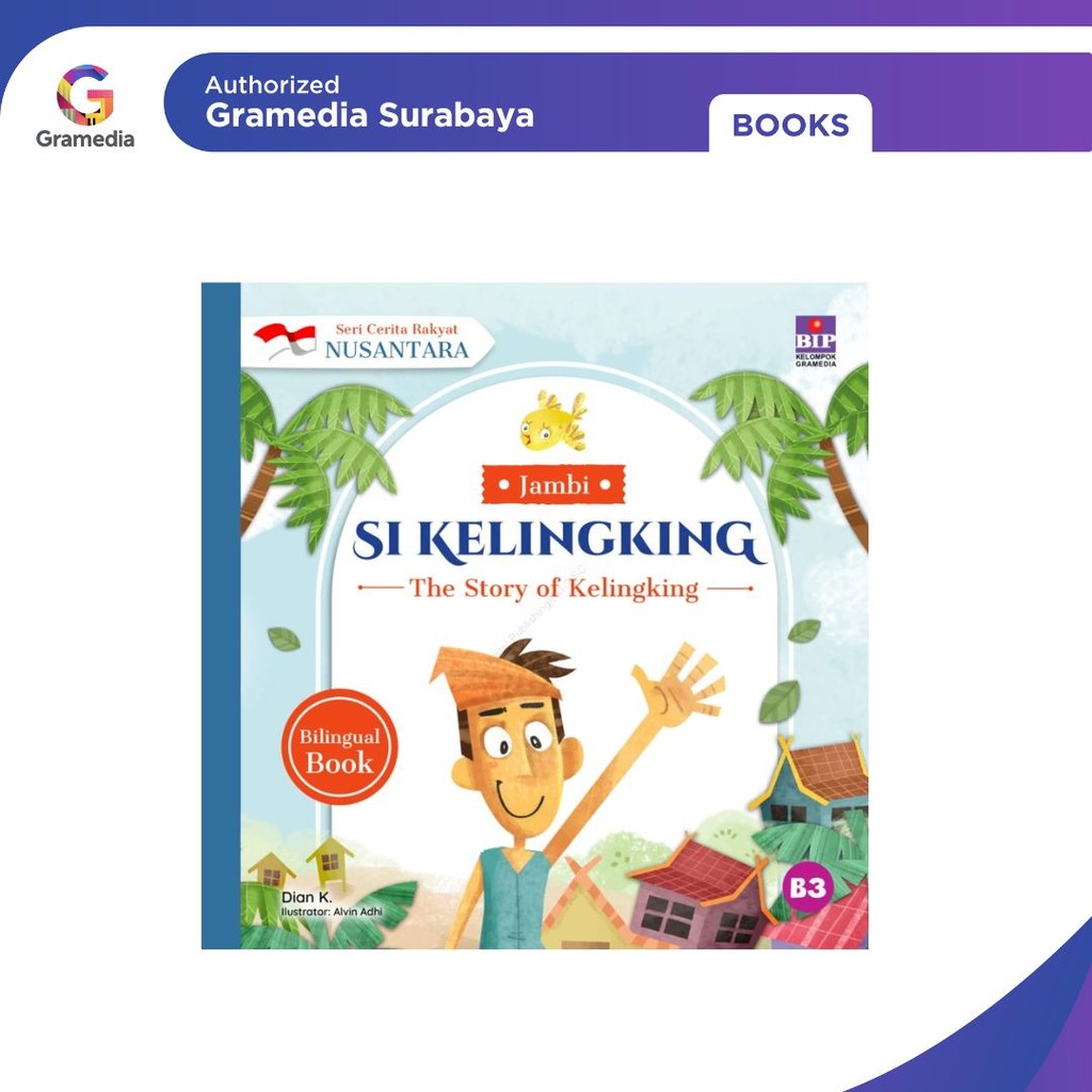 Gramedia Surabaya - Seri Cerita Rakyat Nusantara Jambi - Si Kelingking