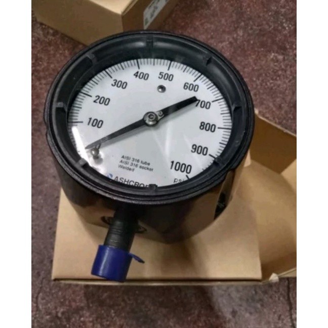 pressure gauge ASCHROFT 3000 psi 4.5 inchi