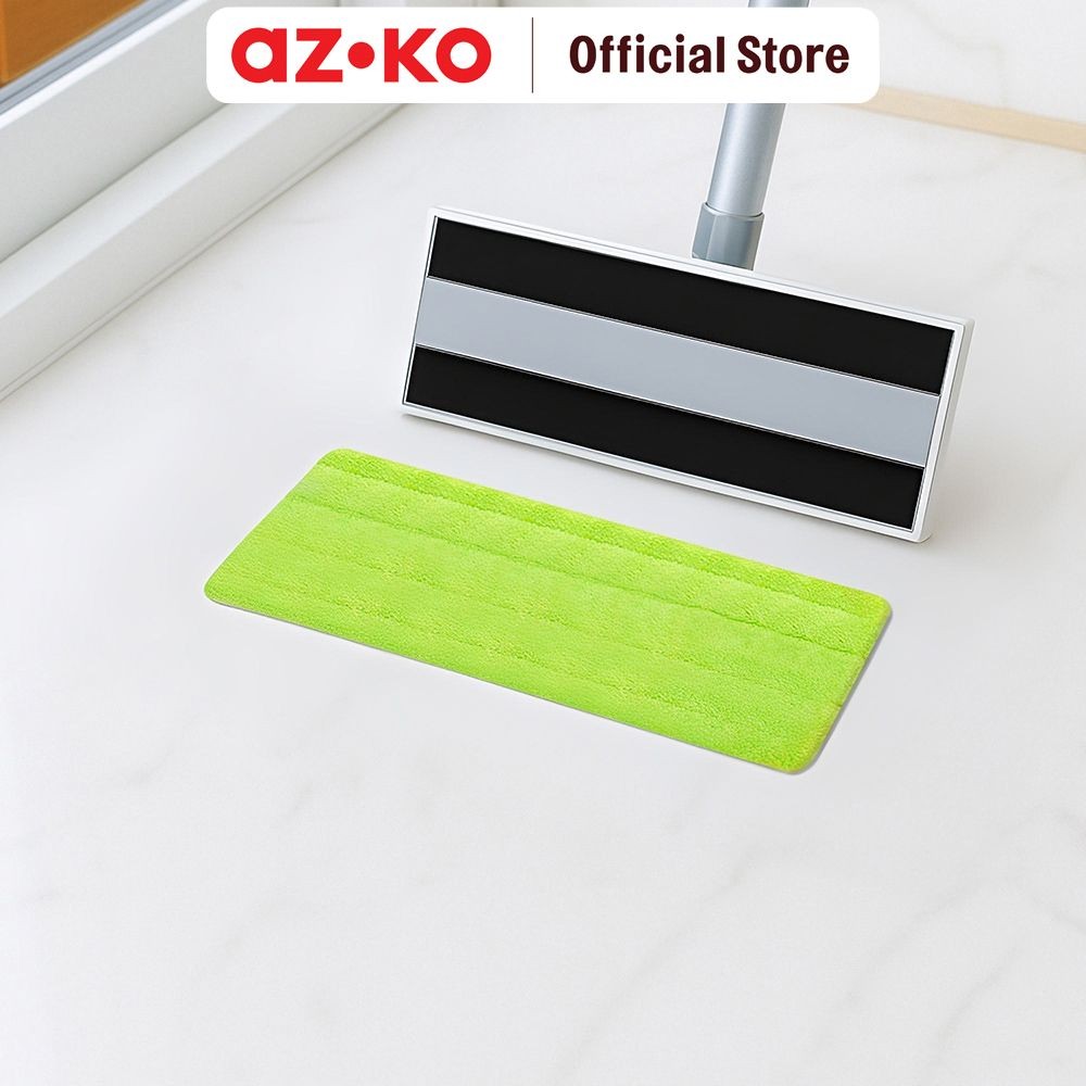 AZKO Proclean Refill Kain Lap Pel Microfiber 1350 - Hijau Refil Mop Isi Ulang Kain Pel Aksesoris Ala