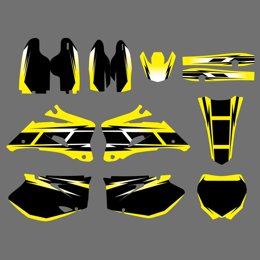 For Yamaha YZ250F YZ450F YZ 250F 450F YZF 250 450 2006 2007 2008 2009 Motorcycle Graphic Background 