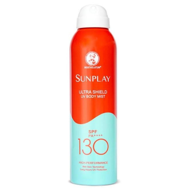 Mentholatum Sunplay Ultra Shield UV Body Misr SPF 130 Sunblock