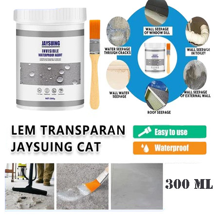 Lem Perekat Transparan Jaysuing Anti Bocor Atap Dinding Keramik Kolam Waterproof