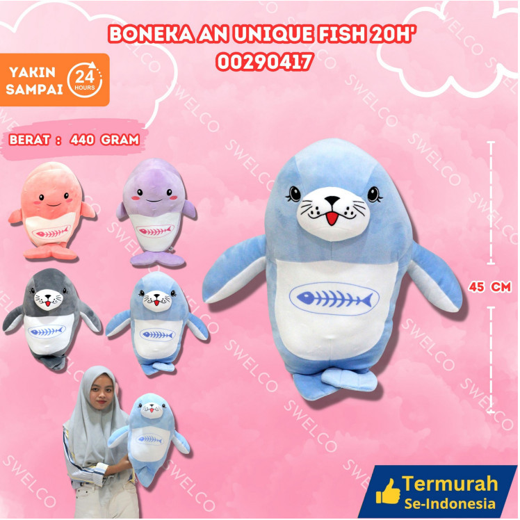 Boneka Anjing Laut Seal Premium