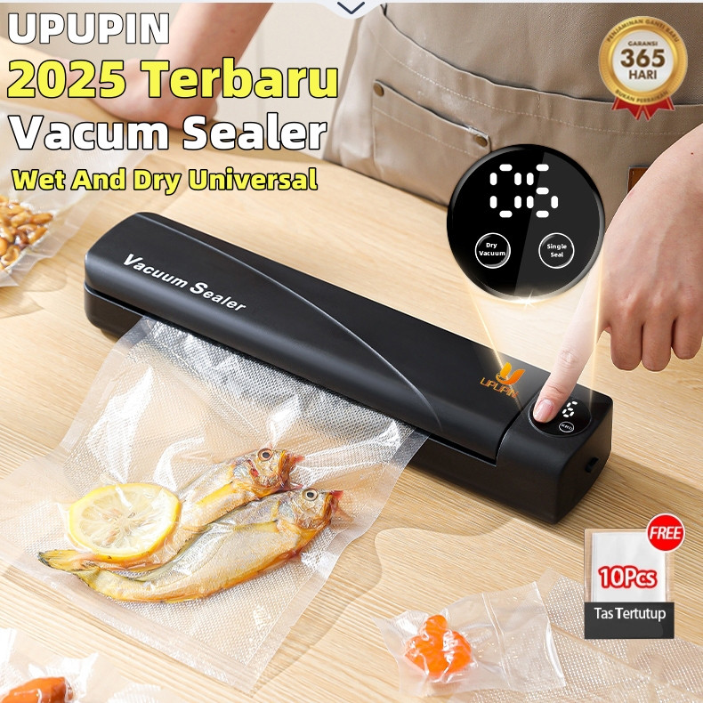 tnv - UPUPIN Vacum Sealer Alat Vakum Makanan /Vacuum Sealer Makanan Food Packing Machine