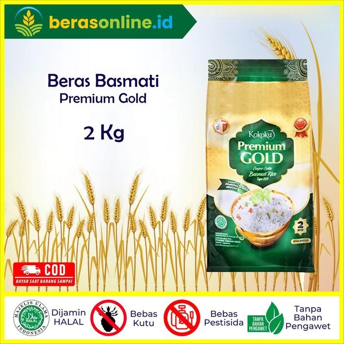 

Beras Online - Kokoku Beras Basmati Super Sella 2 kg