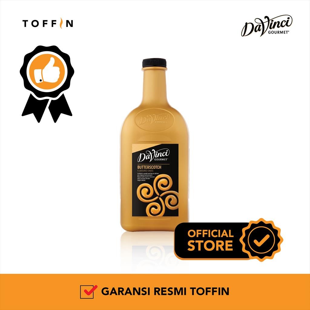 

Davinci Gourmet Sauce Butterscotch - Saus Rasa Buttercotch 2 kg