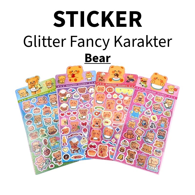 

♚1lembar Stiker Hologram Fancy/ 1buah Stiker Karakter holo♚