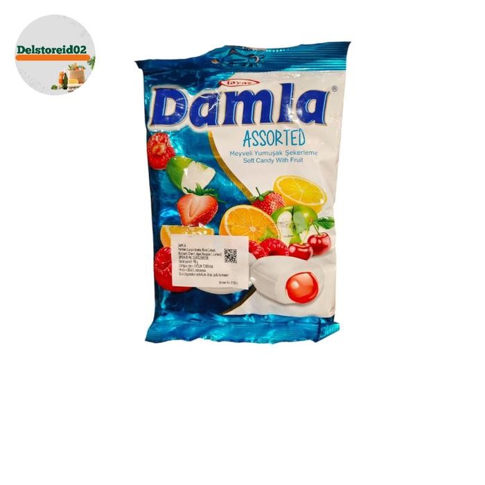 

Damla assorted soft candy with fruit 90gr