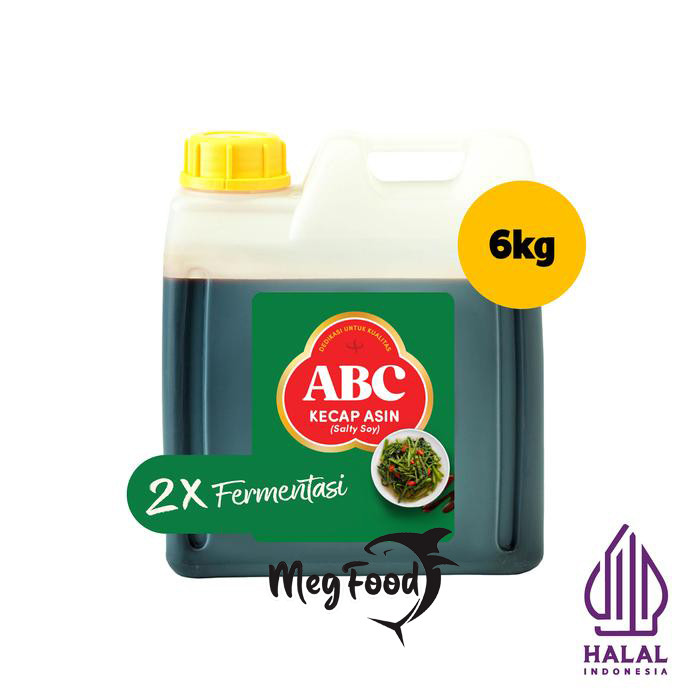 

ABC Kecap Asin Jerigen 6 kg - Salty Soy Sauce