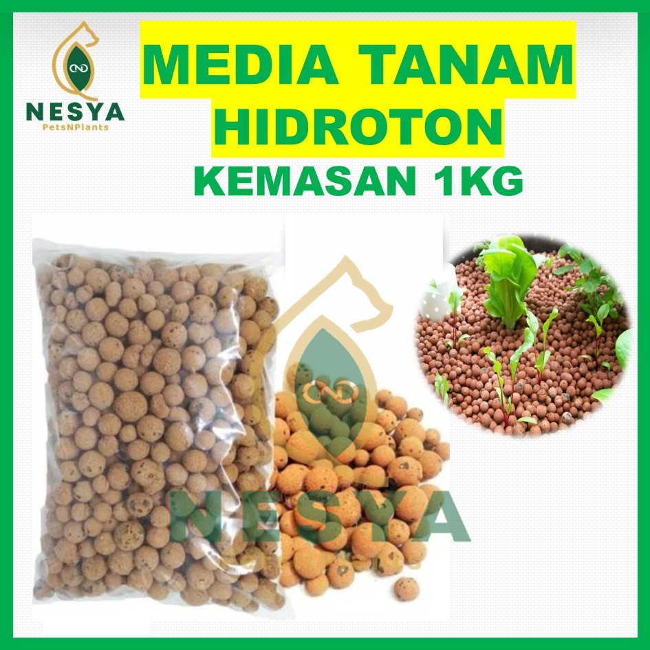 Media Tanam Hidroton Jerman 1kg - Media Tanam