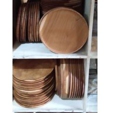 perabotan kayu : Talam kapar kayu 28