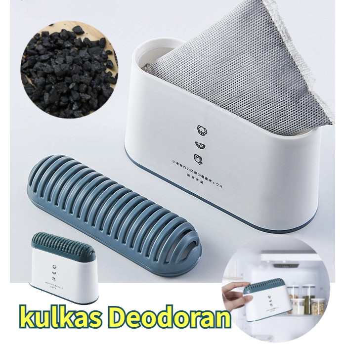 Penghilang Bau Kulkas Arang Bambu Alami Anti Bau & Lembab Deodorizer Kulkas Untuk Kesegaran Makanan