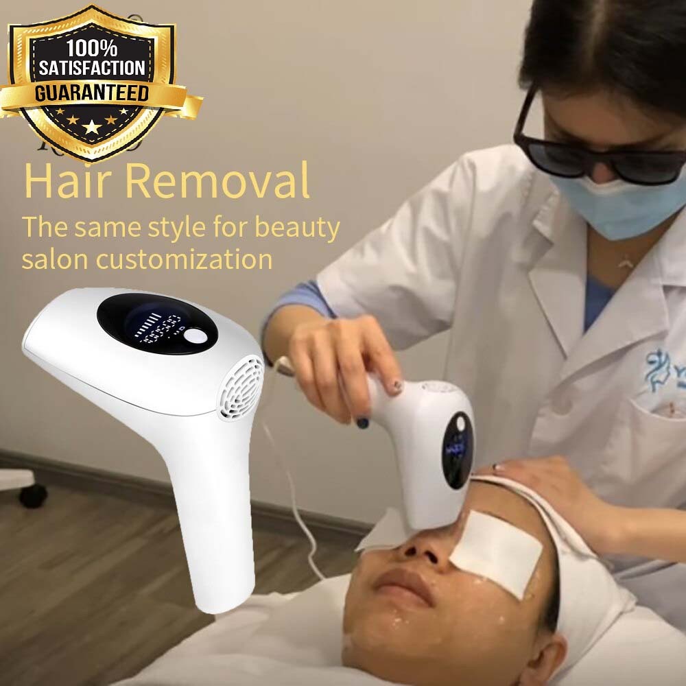 IPL Laser Epilator Perontok Bulu Permanen, Bulu Ketiak, Bulu Kaki, Bulu Dada, Kumis, Jenggot